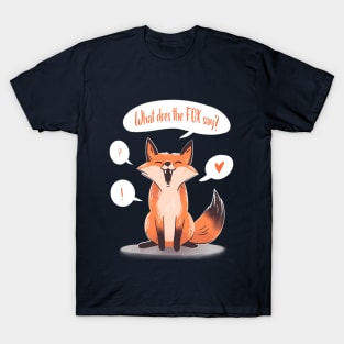 What does the FOX say T-Shirt